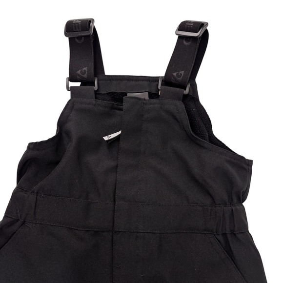 Gerry Black Ski Snow Bib Overalls 3T Insulated Kids Toddler - Picture 2 of 13